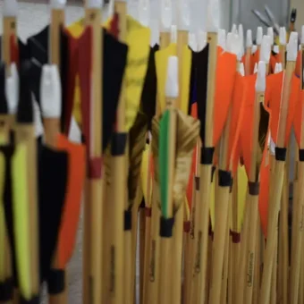 Íj/vessző készítés